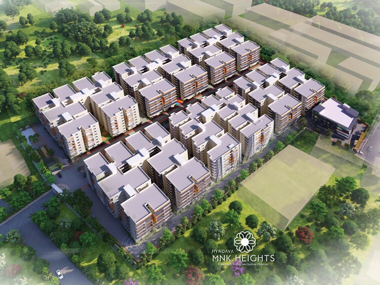 Master Plan, hyndava-mnk-heights 3 Bedroom 1600 Sq.Ft. Apartment In Kompally Hyderabad 10248940