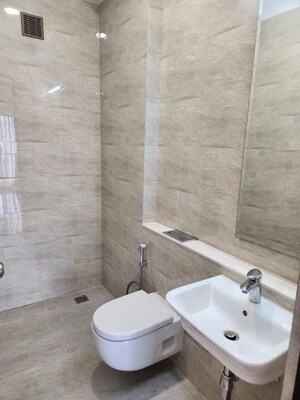 Bathroom in 4 BHK Apartment at Adani Ten BKC, Bandra East – for Rent