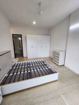 Bedroom in 4 BHK Apartment at Adani Ten BKC, Bandra East – for Rent