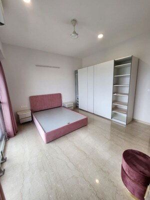 Bedroom in 4 BHK Apartment at Adani Ten BKC, Bandra East – for Rent