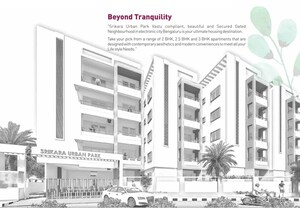 3 BHK Apartment – Exterior View View at Srikara Urban Park, Electronic City Phase I - for Sale