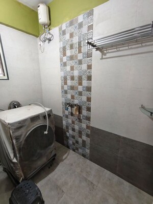 Bathroom in 1 BHK Apartment at Unique Greens Ghodbunder Road, Ghodbunder Road – for Rent