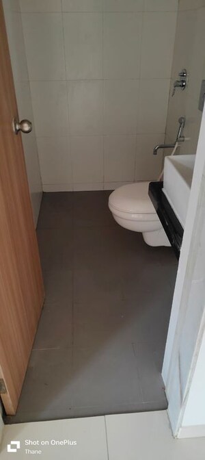 Bathroom in 1.5 BHK Apartment at Godrej Emerald, Ghodbunder Road – for Rent