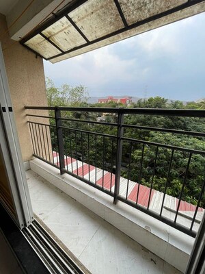 Balcony in 2 BHK Apartment at L&T Seawoods Residences Phase 2, Seawoods – for Sale