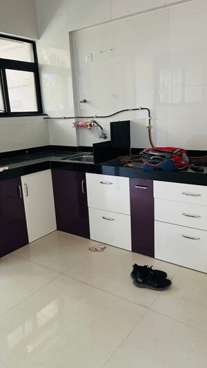 Kitchen in 3 BHK Apartment at B.K. Pate Agasti, Walvekar Nagar – for Rent