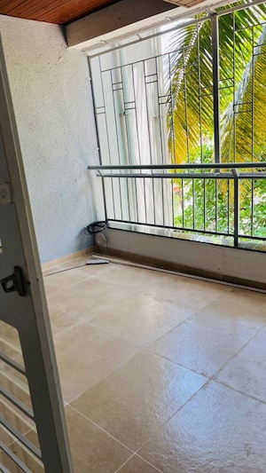 Balcony in 3 BHK Apartment at B.K. Pate Agasti, Walvekar Nagar – for Rent