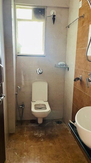 Bathroom in 3 BHK Apartment at B.K. Pate Agasti, Walvekar Nagar – for Rent