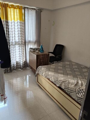 Living Room in 2 BHK Apartment at Lodha Amara, Kolshet Road – for Rent