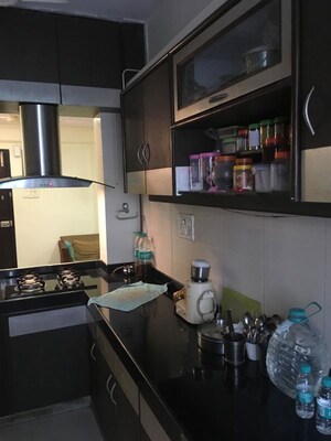 Kitchen in 1 BHK Apartment at Gokuldham Colony – for Rent