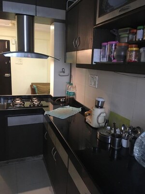 Kitchen in 1 BHK Apartment at Gokuldham Colony – for Rent