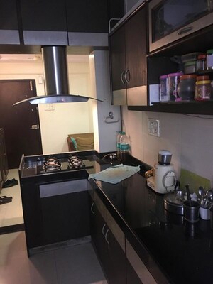 Kitchen in 1 BHK Apartment at Gokuldham Colony – for Rent