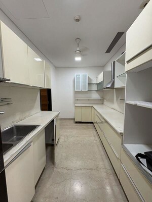 Kitchen in 3 BHK Apartment at Omkar 1973, Worli – for Rent