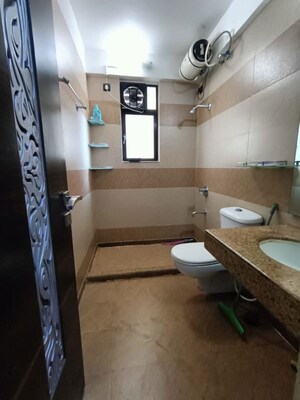 Washroom in 3 BHK Apartment at Mahindra Lifespaces Splendour, Bhandup West – for Rent