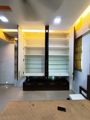 Living Room in 3 BHK Apartment at Mahindra Lifespaces Splendour, Bhandup West – for Rent