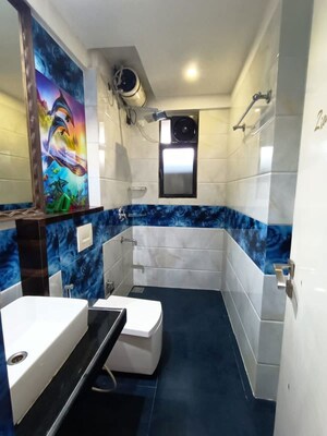 Attached Bathroom in 3 BHK Apartment at Mahindra Lifespaces Splendour, Bhandup West – for Rent