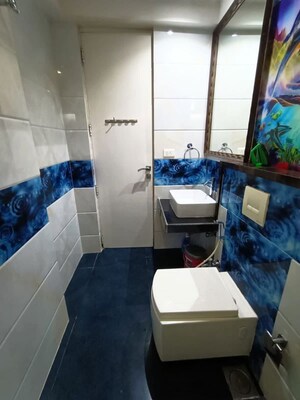 Washroom in 3 BHK Apartment at Mahindra Lifespaces Splendour, Bhandup West – for Rent