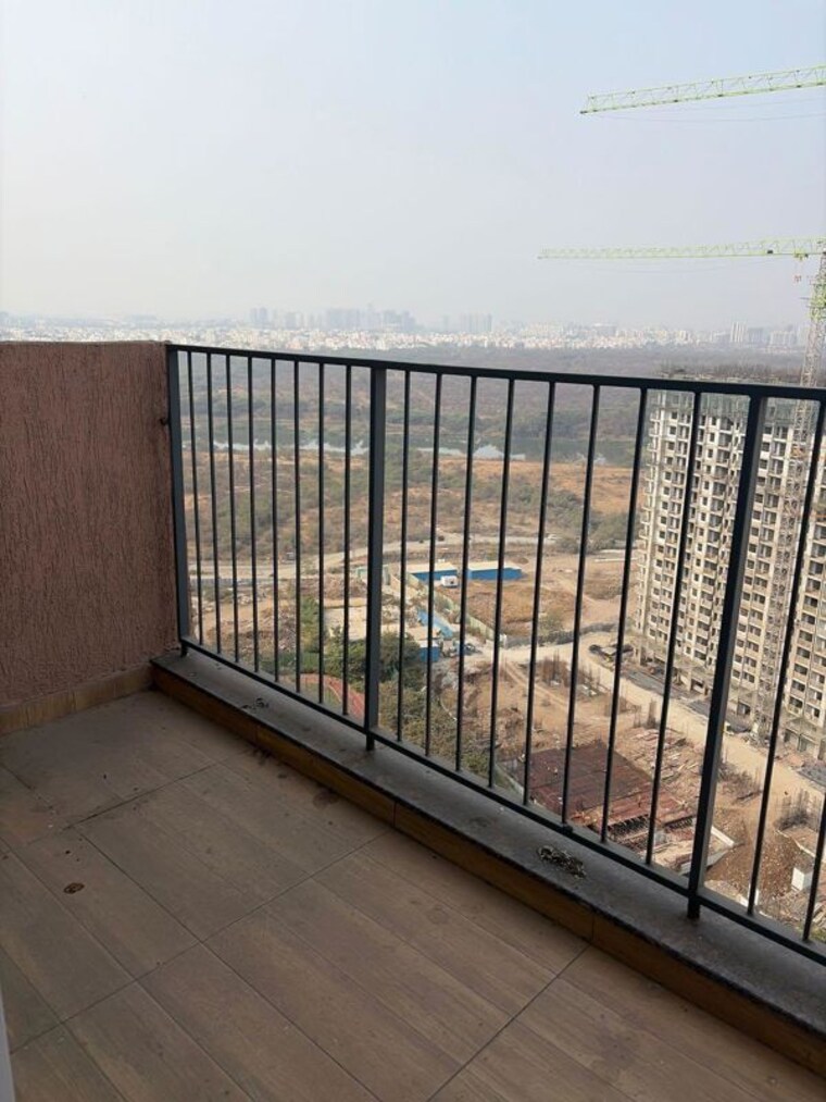Balcony, eon free zone 3 Bedroom 960 Sq.Ft. Apartment In Eon Free Zone Pune 10249243