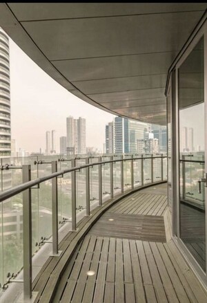 Balcony in 4 BHK Apartment at Lodha World View, Worli – for Sale