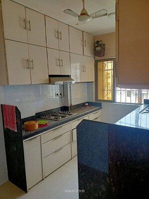Kitchen in 3 BHK Apartment at Morning Star, Pali Hill – for Rent