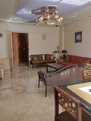 Living Room in 2 BHK Apartment at Savita Chhaya CHS, Bandra West – for Rent