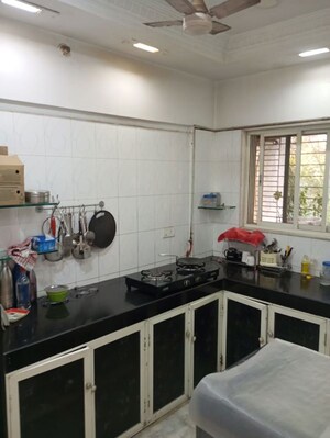 Kitchen in 2 BHK Apartment at Savita Chhaya CHS, Bandra West – for Rent