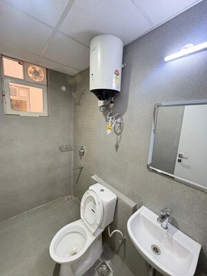 Bathroom in 3 BHK Apartment at Signature Global City, Sector 37d – for Rent