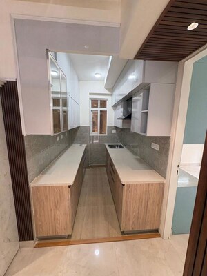 Kitchen in 3 BHK Apartment at Signature Global City, Sector 37d – for Rent