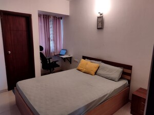 Bedroom in 3 BHK Apartment at Pramuk Aqua Heights, Electronic City Phase I – for Rent