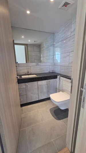 Attached Bathroom in 4 BHK Apartment at Rustomjee Crown, Prabhadevi – for Sale