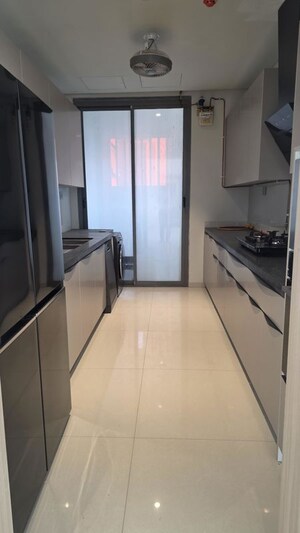 Kitchen in 4 BHK Apartment at Rustomjee Crown, Prabhadevi – for Sale