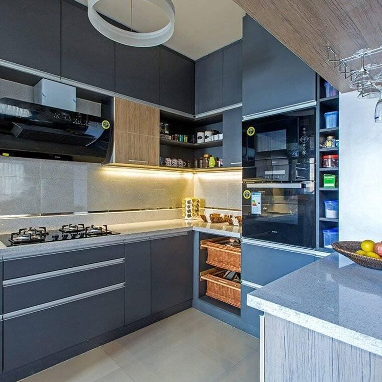 Kitchen, derawal nagar 4 Bedroom 272 Sq.Yd. Builder Floor In Derawal Nagar Delhi 10249354