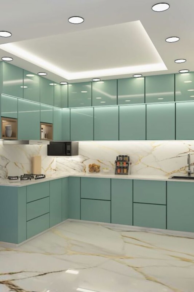 Kitchen, adarsh nagar 3 Bedroom 1200 Sq.Ft. Builder Floor In Adarsh Nagar Delhi 10248488