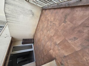 Balcony in 2 BHK Apartment at JVM Corner Stone, Naupada – for Rent
