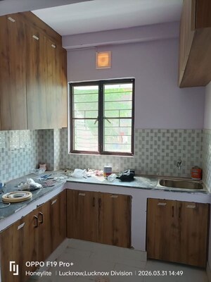 Kitchen in 2 BHK Apartment at LDA Anubhuti Apartment, Aliganj – for Rent