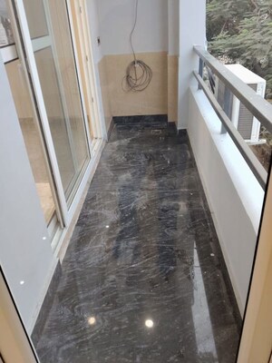 Balcony in 3 BHK Builder Floor at Shivalik Colony – for Rent