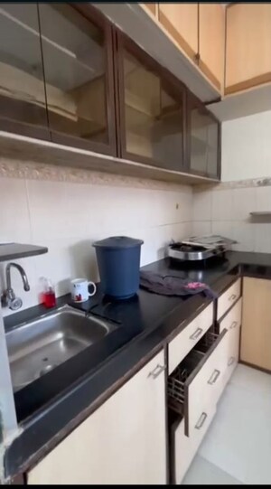 Kitchen in 1 RK Apartment at Ashirwad  CHS Sewri, Sewri – for Rent