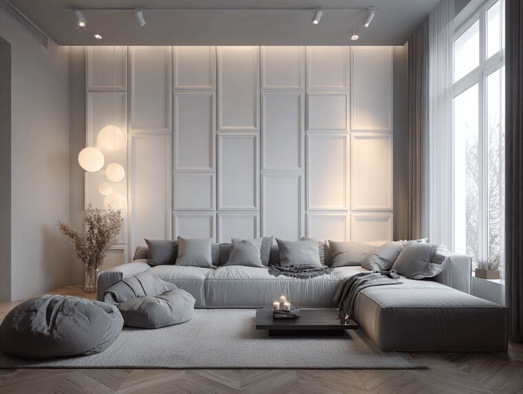 Living Room, ashok vihar 3 Bedroom 1250 Sq.Ft. Builder Floor In Ashok Vihar Delhi 10249386