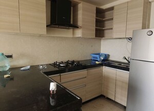 Kitchen in 2 BHK Apartment at Omkar Vive, Kurla – for Rent