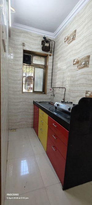 Kitchen in 1.5 BHK Apartment at Bhandup Swastik Apartment, Bhandup East – for Rent
