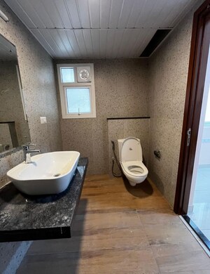 Bathroom in 3 BHK Apartment at Prestige Beverly Hills, Kokapet – for Rent