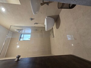 Bathroom in 3 BHK Apartment at Cosmos Horizon Phase 2, Pokhran Road No Two – for Rent