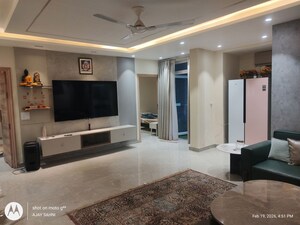 Living Room in 3.5 BHK Penthouse at Mehrauli – for Sale