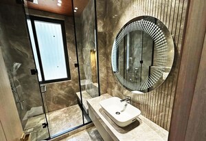 Bathroom in 4 BHK Builder Floor at Safdarjung Enclave – for Sale