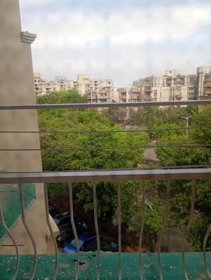 Balcony in 3 BHK Apartment at Sector 4 Dwarka – for Rent