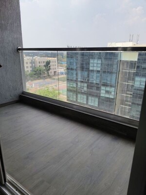 Balcony in 3 BHK Apartment at Shubh Nirvana, Viman Nagar – for Rent
