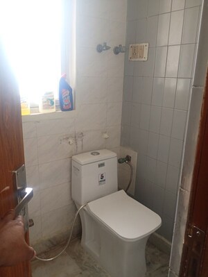 Bathroom in 3 BHK Apartment at Sector 4 Dwarka – for Rent