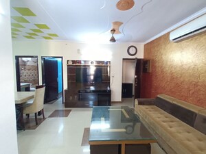 Living Room in 3 BHK Apartment at Sector 4 Dwarka – for Rent