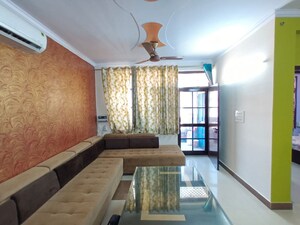Living Room in 3 BHK Apartment at Sector 4 Dwarka – for Rent