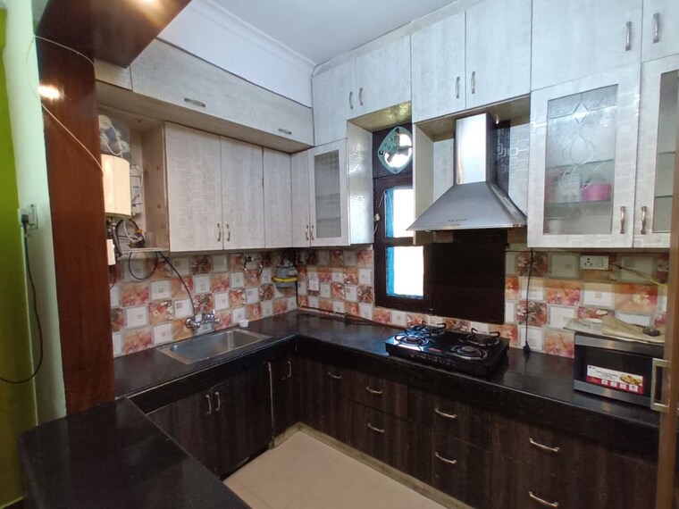 Kitchen, sector 4 dwarka 3 Bedroom 1600 Sq.Ft. Apartment In Sector 4 Dwarka Delhi 10249506
