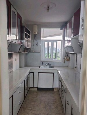 Kitchen in 3 BHK Apartment at Sector 12 Dwarka – for Rent